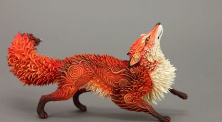 Russian Artist Creates Fantasy Animal Sculptures From Velvet Clay